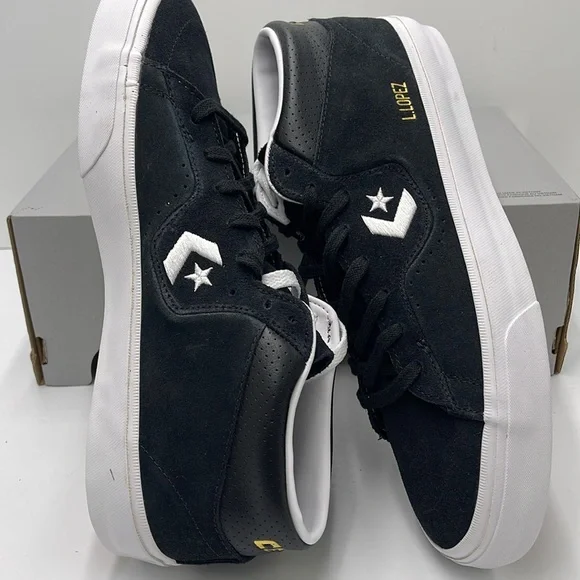 Converse Black High-Top Men's Shoes 171331C
LOUIE LOPEZ PRO MID BLACK/BLACK/WHIT - Picture 11 of 16